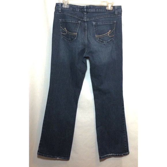 Nine West Jeans Size 10 America Bootcut Jeans Size 10 31L Denim Wash - Picture 6 of 12